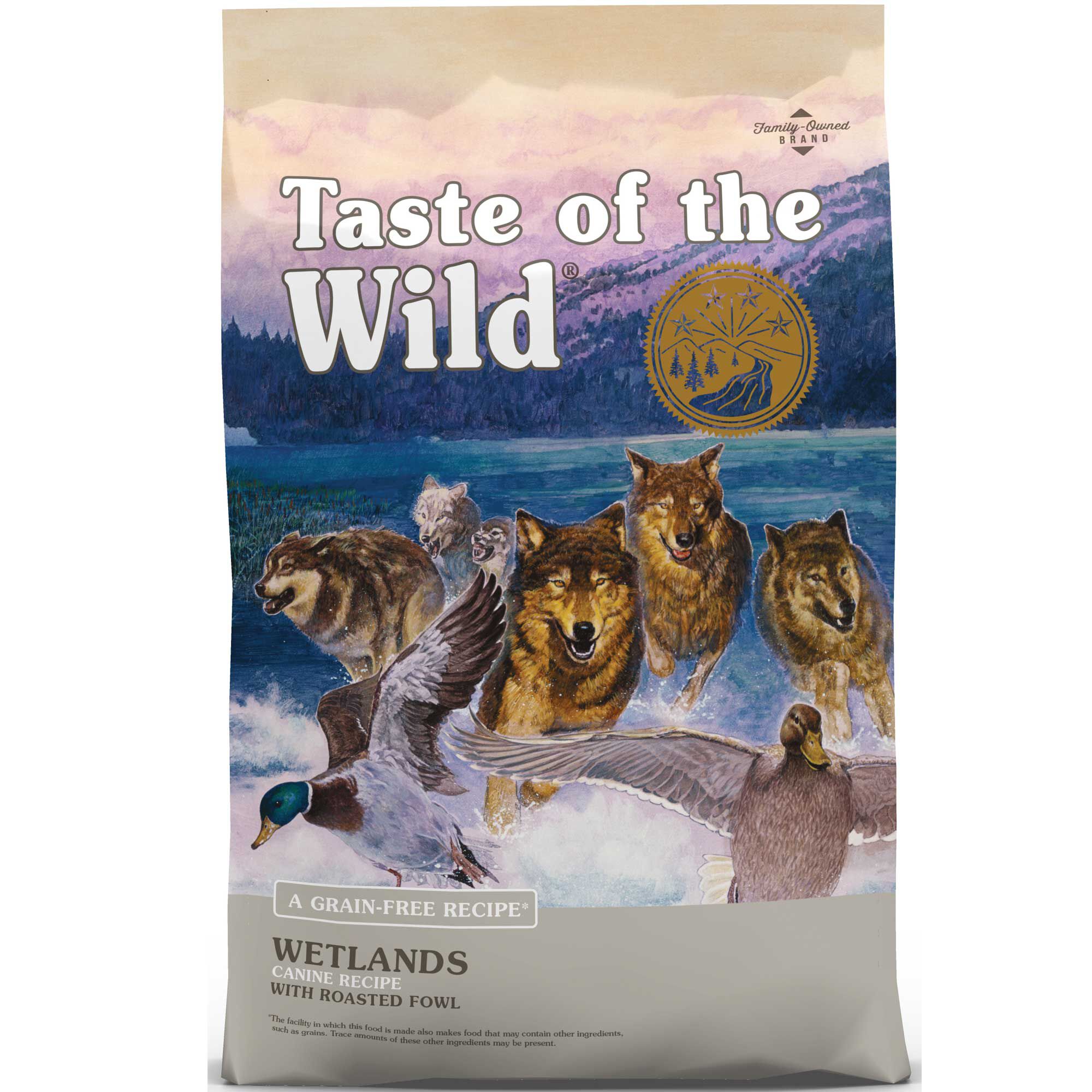 taste of the wild canine formula