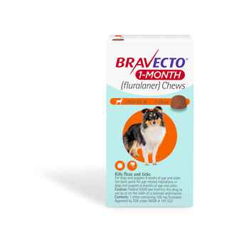 Bravecto 1-Month Chews Small Dog (9.9-22 lbs) 1 pk product detail number 1.0
