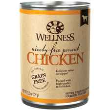 Wellness Ninety-Five Percent Canned Dog Food Chicken 12/13.2 oz-product-tile