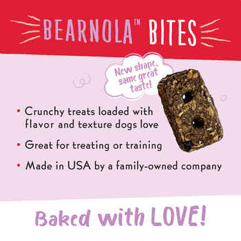Charlee Bear Bearnola Bites Blueberry Pie Flavor Dog Treats