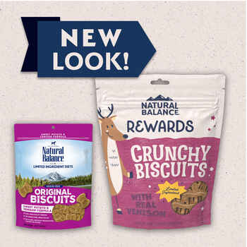 Natural Balance® Treats Crunchy Biscuits Sweet Potato & Venison Recipe Dog Treat 14 oz product detail number 1.0