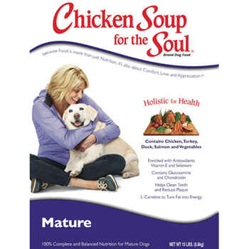Chicken Soup for the Dog Lover's Soul Senior Dog Dry Food 15 lb product detail number 1.0