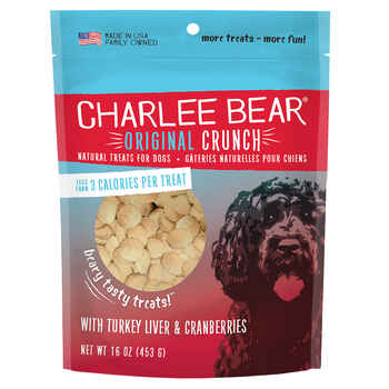 Charlee Bear Turkey Liver & Cranberries Flavor Dog Treats 16oz product detail number 1.0