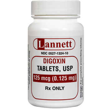 Digoxin 0.125 mg (sold per tablet) product detail number 1.0