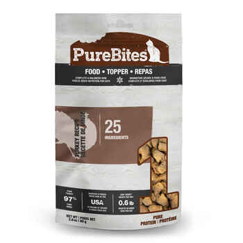 PureBites Turkey Recipe Cat Food Topper .8oz/80g product detail number 1.0