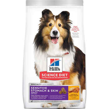 Hill's Science Diet Adult Sensitive Stomach & Skin Chicken Dry Dog Food - 4 lb Bag product detail number 1.0