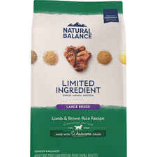 Natural Balance® Limited Ingredient Lamb & Brown Rice Large Breed Recipe Dry Dog Food 12 lb-product-tile