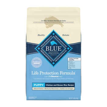 Blue Buffalo Life Protection Formula Puppy Chicken & Brown Rice Recipe Dry Dog Food 15 lb Bag product detail number 1.0