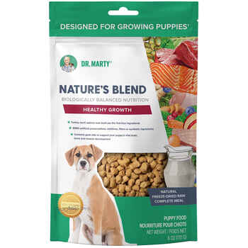 Dr. Marty Nature's Blend Healthy Growth Premium Freeze-Dried Raw Puppy Food 6 oz Bag product detail number 1.0