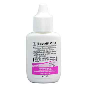 Baytril Otic 15 mL product detail number 1.0