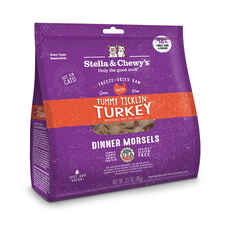 Stella & Chewy's Tummy Ticklin' Turkey Dinner Morsels Freeze-Dried Raw Cat Food-product-tile
