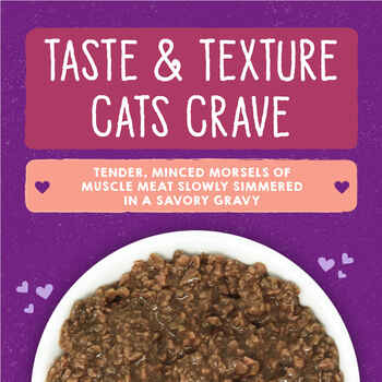 Stella & Chewy's Carnivore Cravings Cage-Free Chicken & Wild-Caught Tuna Flavored Minced Wet Cat Food 2.8oz /24ct