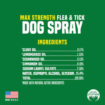 Naturel Promise Flea and Tick Pet Spray 16 oz