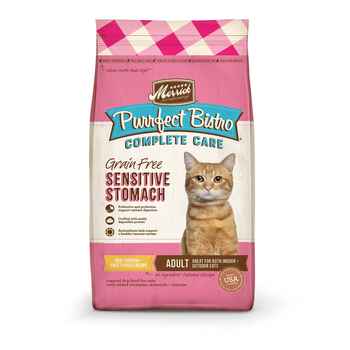Merrick Purrfect Bistro Grain Free Complete Care Sensitive Stomach Dry Cat Food 12-lb product detail number 1.0