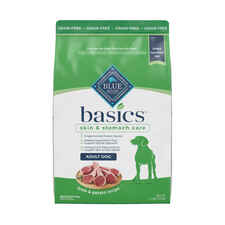 Blue Buffalo BLUE Basics Adult Skin & Stomach Care Grain-Free Lamb & Potato Recipe Dry Dog Food-product-tile