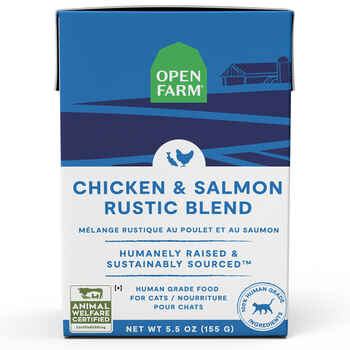 Open Farm Chicken & Salmon Rustic Blend Wet Cat Food 5.5 oz Cartons - Case of 12 product detail number 1.0