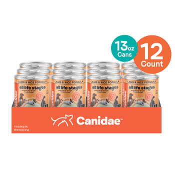 Canidae All Life Stages Lamb & Rice Formula Wet Dog Food 13 oz Cans - Case of 12