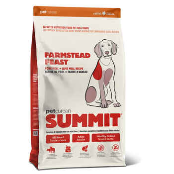 Petcurean Summit Farmstead Feast Pork Meal + Lamb Meal Recipe Adult Dry Dog Food 5 lb Bag product detail number 1.0