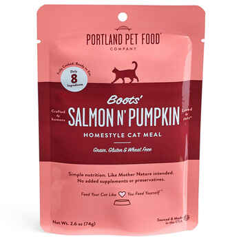 Portland Pet Food Homestyle Cat Meal - Boots' Salmon N' Pumpkin product detail number 1.0