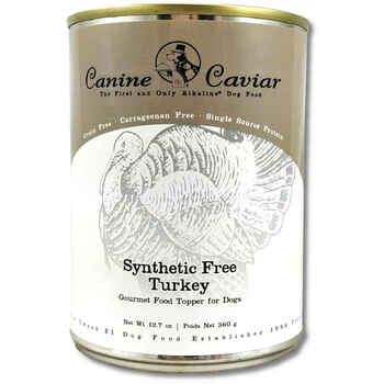 Canine Caviar Grain Free Synthetic Free Turkey Recipe Canned Food 12.7oz, case of 12 product detail number 1.0