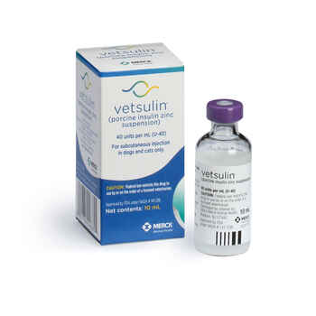 Vetsulin Insulin 40 units/ml 10 ml Vial