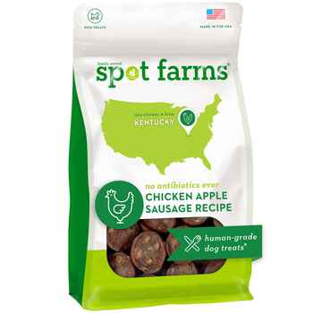 SPOT FARMS® All Natural Human Grade Dog Treats, Chicken Apple Sausage 12.5 Ounce product detail number 1.0
