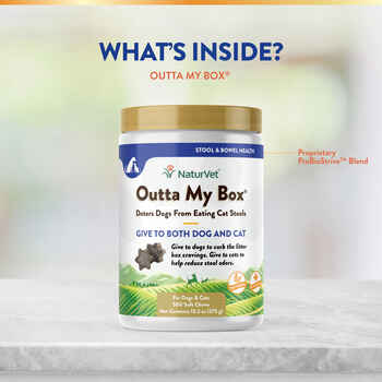 NaturVet Outta My Box Supplement for Dogs and Cats 500 Soft Chews