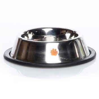 Loving Pets Ruff N Tuff No Tip Stainless Steel Pet Bowl - X-Small 8 oz product detail number 1.0