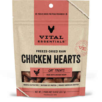 Vital Cat Freeze-Dried Cat Treats Chicken Hearts 0.8 oz product detail number 1.0