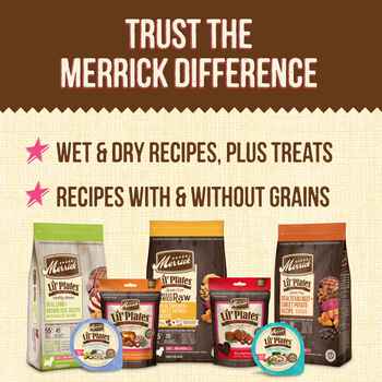 Merrick Lil' Plates Grain Free Senior Real Chicken And Sweet Potato Dry Dog Food 4-lb
