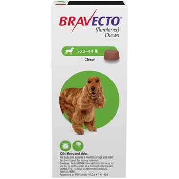 Bravecto Chews 2 Dose Medium Dog 22-44lb product detail number 1.0