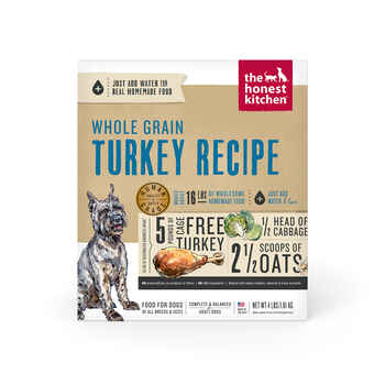 The Honest Kitchen Whole Grain Turkey Dehydrated Dog Food - 4 lb Box product detail number 1.0