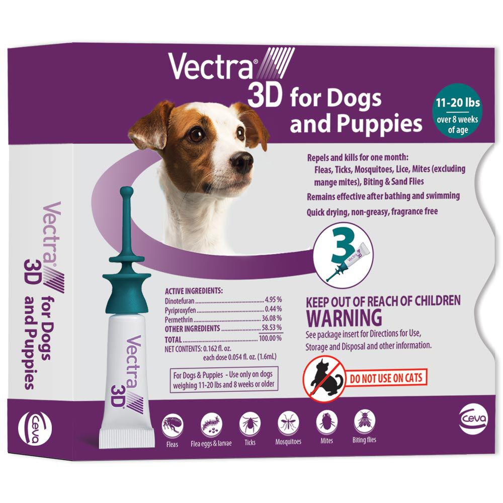 Flea Treatment Vectra 3d Vs Frontline VECTRA 3D Flea Tick Control
