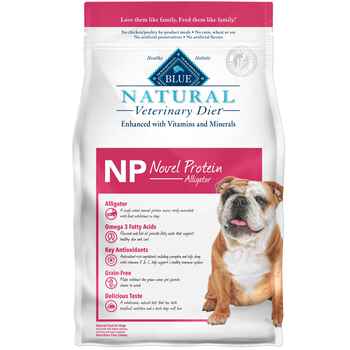 BLUE Natural Veterinary Diet NP Novel Protein-Alligator Grain-Free Dry Dog Food 6 lbs product detail number 1.0
