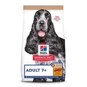 Hill's Science Diet Adult 7+ Chicken No Corn, Wheat or Soy Dry Dog Food - 4 lb Bag product detail number 1.0