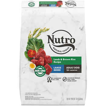 Nutro Natural Choice Large Breed Adult Lamb & Brown Rice Recipe Dry Dog Food 30 lb Bag product detail number 1.0