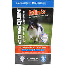 Nutramax Cosequin Minis Maximum Strength Joint Health Supplement - With Glucosamine, Chondroitin, MSM, and Omega-3's 45 Soft Chews-product-tile