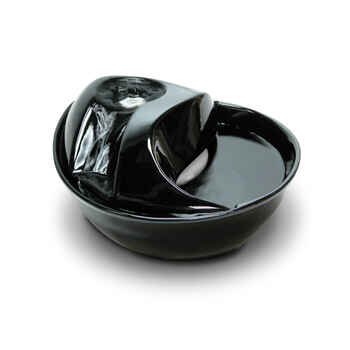 Pioneer Pet Ceramic Raindrop Fountain - Black product detail number 1.0