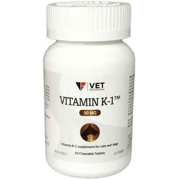 Vitamin K-1 Chewable Tablets 50 mg 50 ct product detail number 1.0