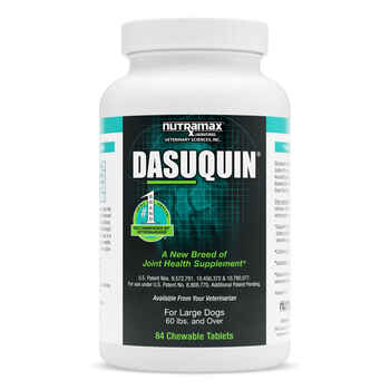 Nutramax Dasuquin Joint Health Supplement - With Glucosamine, Chondroitin, ASU, Boswellia Serrata Extract, Green Tea Extract Large Dogs, 84 Chewable Tablets product detail number 1.0