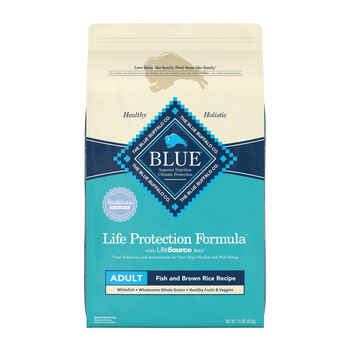 Blue Buffalo Life Protection Formula Adult Fish & Brown Rice Recipe Dry Dog Food 15 lb Bag product detail number 1.0