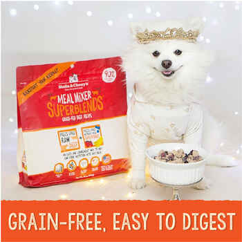 Stella & Chewy's Freeze Dried Raw Grass-Fed Beef Meal Mixers SuperBlends Dry Dog Food Topper