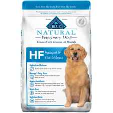 BLUE Natural Veterinary Diet HF Hydrolyzed for Food Intolerance Dry Dog Food 22 lbs-product-tile