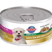 Hill's Science Diet Puppy Small & Toy Breed Savory Stew Canned Puppy Food