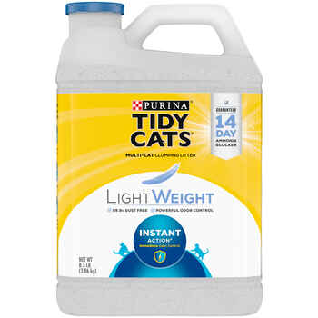 Tidy Cats LightWeight Low Dust Instant Action Clumping Multi Cat Litter 8.5-lb Jug product detail number 1.0
