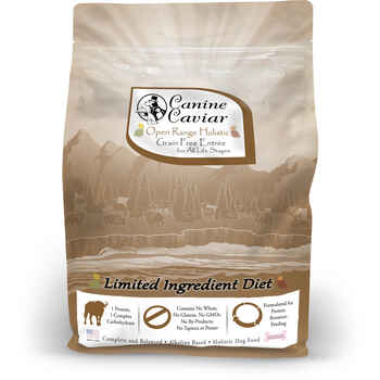 Canine Caviar Open Range Limited Ingredient Alkaline Entree All Life Stages Dry Food 4.4lb product detail number 1.0