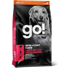 Petcurean Go! Solutions Skin + Coat Care Lamb Recipe With Grains Dry Dog Food-product-tile