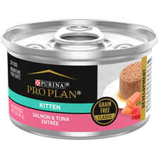 Purina Pro Plan Kitten Salmon & Tuna Entree Grain Free Classic Wet Cat Food -product-tile