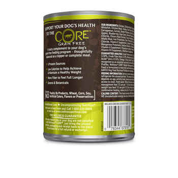 Wellness Core Grain Free Weight Liver Fish Turkey for Dogs 12 12.5oz Cans