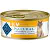 BLUE Natural Veterinary Diet K+M Kidney + Mobility Support Canned Cat Food 5.5 oz - Case of 24